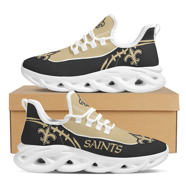 Women's New Orleans Saints Flex Control Sneakers 004